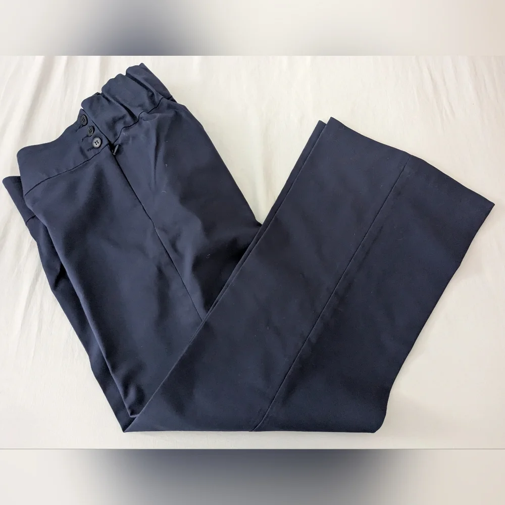 Navy Women's Tailored Blazer & Pants Set